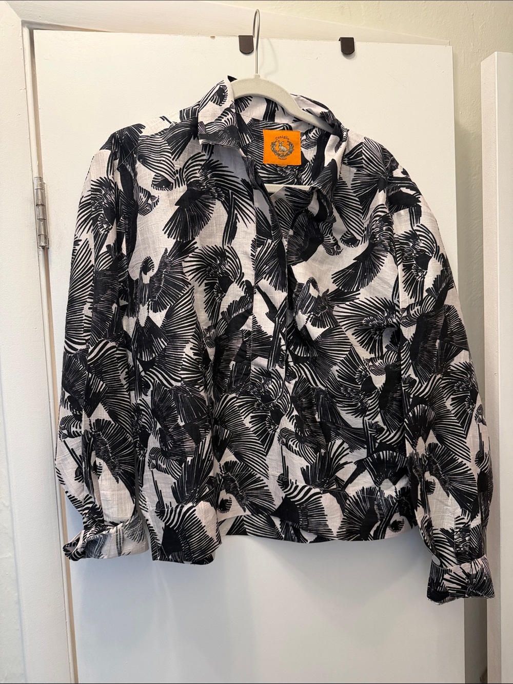 Coniglio Palm Beach Silk Dupioni Top